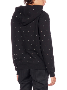 Sudadera con capucha para hombre de color sólido muy atractiva, con pedrería, antiarrugas, sostenible, suave, transpirable, a precio económico. - Product Image 3