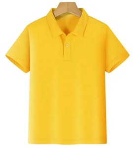 Chemises polo en tricot décontractées pour garçons, en polyester et coton, manches courtes, chemise d'école, logo personnalisé, vente en gros - Product Image 4