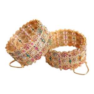 Premium Designer Fashion Jewelry <b>Sets</b> Artificial <b>Bangles</b> for Women Elegant Party Wear Bracelet <b>Set</b> Wholesale Supplier - Product Image 1