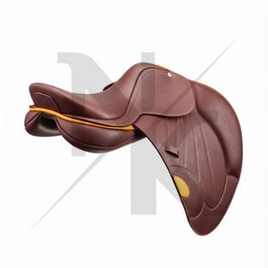 Silla de doma inglesa de alta calidad, cuero genuino, estructura de madera, cómoda y duradera. Productos de carreras de caballos ingleses de la India. - Product Image 3