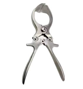 Pince de Castration Sans Sang Réutilisable de Qualité Supérieure en Acier Inoxydable 304 pour Moutons – Usage Vétérinaire - Product Image 5