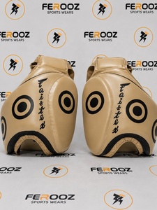 Top Selling LightBrown & Black Heavy Duty Professional OEM Leg Thigh Pad For Training And Sparring In All Designs And Custom - Product Image 1