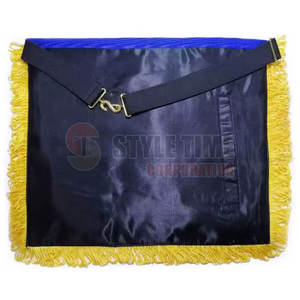 Delantal Masónico Formal con Construcción Duradera, Forro Suave y Diseño Tradicional para Funciones de Logia - Product Image 2