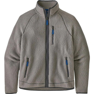 Chaqueta polar con cremallera de un cuarto, color liso, forro grueso de sherpa, cortavientos, informal, para invierno, al por mayor - Product Image 5
