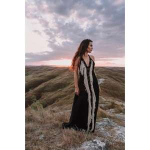 Flecos hechos a mano, estilo tribal bohemio, maxi, teñido anudado, bordado, estampado, estampado en bloques. Tipos de tela que ofrecemos: todos los tipos de personalización. - Product Image 6