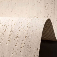 Échantillons de panneaux muraux souples en travertin moderne de haute qualité Soft Stone MCM, imperméables, pour décoration murale intérieure et extérieure