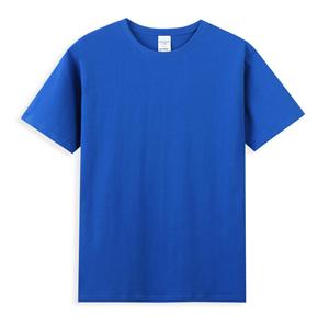 เสื้อยืดคอตตอน 200 แกรม ขายส่ง สกรีนโลโก้ได้ แขนสั้น สีพื้น ยูนิเซ็กส์ ทรงหลวม เสื้อเปล่า สไตล์ลำลอง - Product Image 5