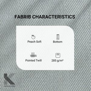 <b>Men</b> <b>Stretch</b> Chino Pants Cotton Spandex Smart Casual Trousers 285GSM OEM ODM Wholesale Manufacturer - Product Image 4