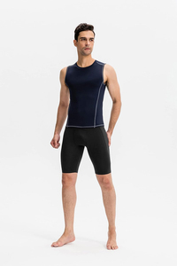 OEM Custom <b>Compression</b> <b>Shorts</b> for Men Quick Dry Breathable 100% Polyester Elastic Waist Gym Fitness Running Sportswear - Product Image 4