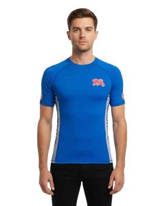 Camisetas Deportivas Transpirables de Secado Rápido con Logotipo Frontal, Manga Corta, Agarre Antideslizante, Costuras Reforzadas y Cintura de Silicona - Product Image 1