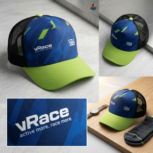 Casquette Trucker en Maille Personnalisée OEM ODM Vente en Gros Casquette Snapback Casquettes de Baseball à Visière Courbe Style Dodgering Casquettes Snapback de Baseball Américain Style Yankee - Product Image 3