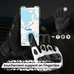 Guantes de Motocicleta de Cuero de Diseño Personalizado de Nuevo Estilo, Fabricantes Profesionales de Guantes de Motocicleta - Product Image 3