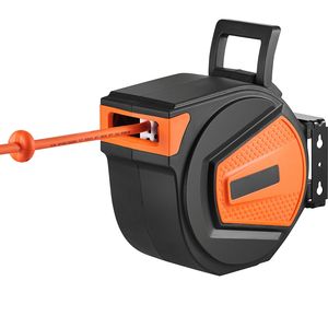 Avvolgitubo Ibrido Retrattile 3/8 X 50 FT 300 PSI per Aria Compressa, Montaggio a Soffitto/Parete, Strumento per Riparazioni Auto con 5 Prese Interne - Product Image 6