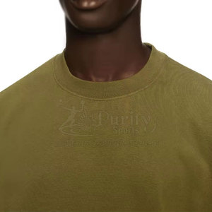 Camiseta Extra Grande de Nueva Llegada, Buena Calidad, Cuello Redondo, Manga Corta, Camisetas Extra Grandes Personalizadas en Venta - Product Image 5