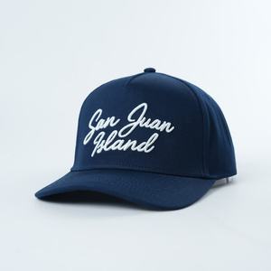 Casquette de baseball à 5 panneaux bicolore avec logo personnalisé brodé, visière incurvée, style A-Frame, pour femmes et enfants - Product Image 3