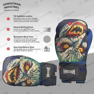 Guantes de Boxeo de Último Diseño con Color Personalizado para Niños, Calidad Premium, Duraderos, Transpirables, para Entrenamiento y Combate en Todas las Estaciones - Product Image 5
