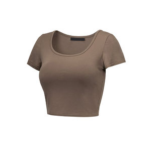 Camisa de Algodón Premium de Alta Calidad para Mujer, con Cuello de Lazo, Estampado Puff, Decoraciones de Cuentas y Letras, y Malla Perforada - Product Image 4