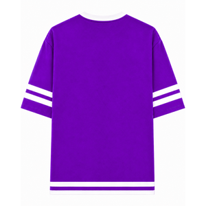 Custom NCNW sorority <b>shirt</b> embroidered logo on front purple and <b>white</b> color <b>short</b> <b>sleeve</b> Polyester <b>Shirt</b> forfemale Greek apparel - Product Image 3
