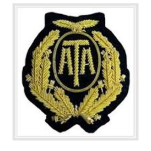 Badge brodé fait main personnalisé à faible MOQ avec attache épingle de sûreté, couleurs et logo personnalisables, design 3D, haute qualité - Product Image 1