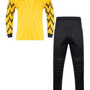 Custom <b>Soccer</b> Goalkeeper Uniforms Wholesale Printed Long Sleeve Kit for Men and Adults 100% Polyester - Product Image 6