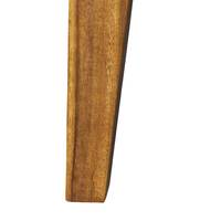 Table d'appoint ronde en bois d'acacia massif couleur naturelle, style moderne, pour extérieur, jardin, patio, restaurant - Vente en gros - Fabrication vietnamienne
