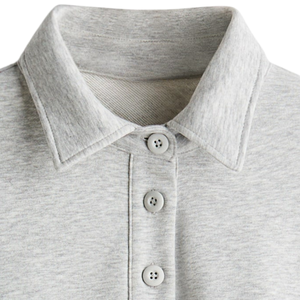 Sudadera con Cuello de Moda para Mujer, Suéter Casual de Forro Polar, Top Cálido de Manga Larga, Ropa Urbana con Bordado Personalizado - Product Image 6
