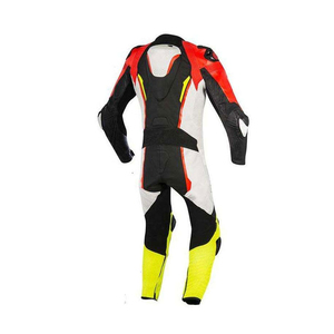 Sportswear Custom Logo Waterproof Unisex Motorbike Suits Genuine Cowhide Leather Motorcycle Auto Racing Suit - Product Image 6