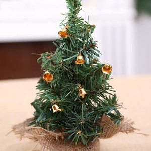 Mini cloche de Noël en métal avec finition dorée, mini cloche pour Noël, cloche de Noël, mini cloche de Noël - Product Image 1