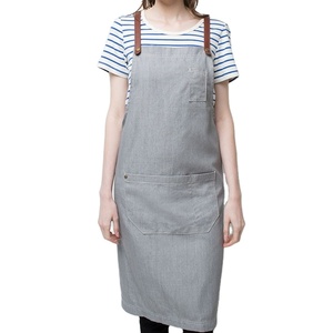 Delantal Cruzado Unisex Premium para Mayor Comodidad, Mezcla de Algodón, Delantal de Trabajo para Cocina, Panadería, Cafetería, para Pedidos al por Mayor, OEM/ODM - Product Image 3