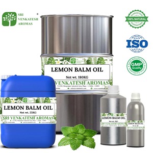 Huile de Mélisse Pure, Huile Aromatique Botanique Naturelle pour Usage Cosmétique, Fabrication de Bougies, Mélange pour Diffuseur de Parfum, Approvisionnement en Gros 5 kg - Product Image 2