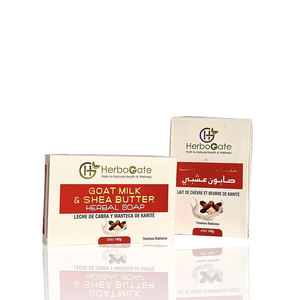 สบู่ไวท์เทนนิ่งผิวหน้าและผิวกายสูตรนมแพะและเชียบัตเตอร์จากเรห์มานเทรดเดอร์ส ขายดี ผลิตภัณฑ์ออร์แกนิค รับผลิตแบรนด์ส่วนตัว ด้วยน้ำมันหอมระเหย บำรุงผิว สบู่ทำมือ - Product Image 2