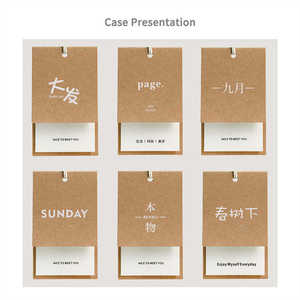 Étiquettes suspendues en papier personnalisées écologiques pour vêtements, sacs et chaussures, avec logo et cordon - Product Image 4