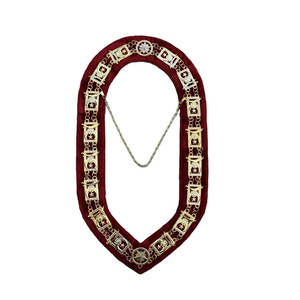 ปลอกคอเมสันขายส่ง คุณภาพสูง ผ้าฝ้ายและโลหะปักลายตกแต่ง - Product Image 2