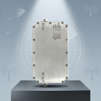 Amplificador de Potencia de RF de Banda Ancha de 100W Basado en GaN, Amplificador de Microondas de 500MHz-2500MHz para Aplicaciones de Radar y Guerra Electrónica