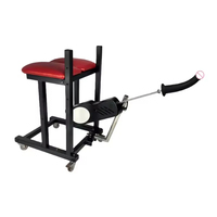 Chaise de jeu sexuel électrique Ninghao BDSM, structure en acier robuste avec accessoires de bondage pour jeux sexuels adultes.