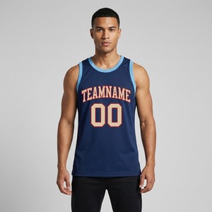 Camiseta de Baloncesto Personalizada con Número y Color a Medida para Hombre, Ropa Deportiva Transpirable y Resistente - Product Image 1