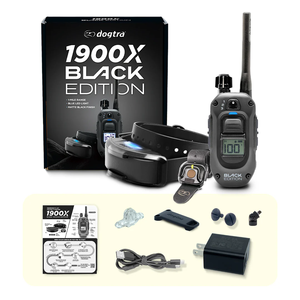 Black Edition Dog Training Collar Remote <b>Trainer</b> with LCD Display Adjustable Belt for Pet Training - Product Image 3