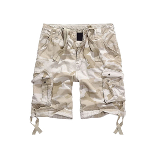 Men's Summer Cotton Cargo Shorts Digital Printing Casual Bermuda Zipper Fly Breathable Quick Dry <b>Canvas</b> Baggy Multi-pocket Loose - Product Image 1