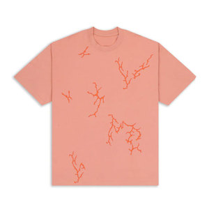 T-shirt simple à manches courtes, longueur standard, couleur personnalisée, design respirant, séchage rapide, vêtement d'été tendance, léger, polyester/coton - Product Image 2