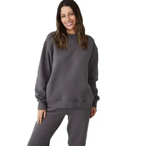 Top Selling Soft 100% Cotton Sweatshirts women's hoodies & sweatshirts crewneck sweatshirt Custom Sweat shirt