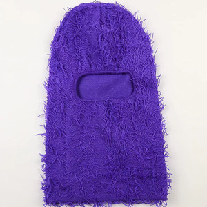 <b>Men</b> Balaclava Turban <b>Hat</b> Camouflage Women <b>Winter</b> Beanie <b>Hats</b> Knitted Personality Pullover Balaclava <b>Hat</b> - Product Image 3