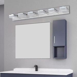 Modern 6-<b>Light</b> Chrome LED <b>Vanity</b> <b>Mirror</b> <b>Light</b> Fixture for Bathrooms and Makeup Tables W1340110610/L2016 Same Product Category - Product Image 6