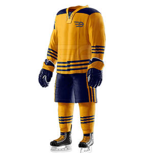 Uniforme de Práctica de Hockey sobre Hielo Personalizado, Ropa Deportiva Resistente, Uniforme de Competición de Hockey sobre Hielo, Tela con Control de Humedad - Product Image 6