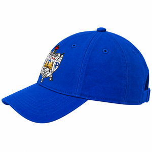 Gorra de Béisbol Azul Rey con Escudo Bordado Multicolor Diseño 1922 Visera Curva Unisex Gorra Deportiva Casual para Exteriores - Product Image 5