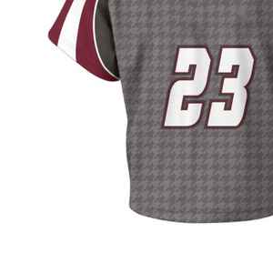 Jersey de Lacrosse de Alta Calidad 100% Poliéster Transpirable con Impresión Digital, Diseño Único, Servicio OEM, Unisex - Product Image 2