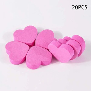 Lima de uñas de esmeril rosa de doble cara, grano 100, duradera, reutilizable, mini pulidor para manicura y cuidado de uñas - Product Image 6