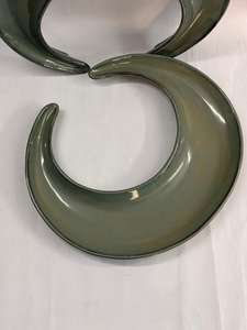 Plat à fruits et assiette à sushi en céramique créative réutilisable en forme de lune, assiette à dessert et à collations pour mariages et hôtels - Product Image 4