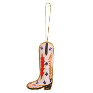 Handmade <b>Christmas</b> Tree Fabric Embroidered Decorations Customized Wholesale Ornament Featuring Camel Reindeer <b>Sheep</b> Horse - Product Image 4