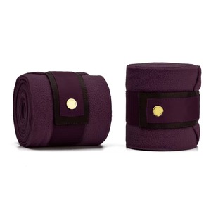 Vendas de Polo para Caballos de Forro Polar Transpirable con Banda Elástica Fuerte para Entrenamiento, Ejercicio y Prevención de Lesiones - Product Image 1