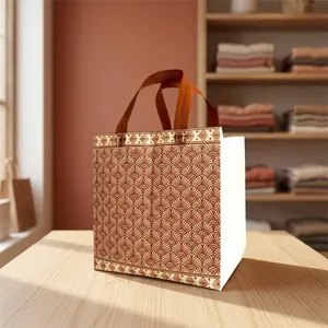 Bolsa de Tela No Tejida Premium Personalizada con Asa para Compras, Regalos y Empaquetado Minorista - Product Image 2
